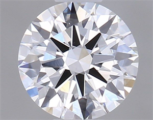 Picture of Natural Diamond 0.40 Carats, Round with Excellent Cut, F Color, VS1 Clarity and Certified by GIA