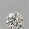 Natural Diamond 0.40 Carats, Round with Very Good Cut, I Color, SI1 Clarity and Certified by GIA