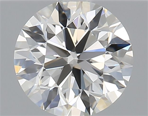 Picture of Natural Diamond 0.50 Carats, Round with Very Good Cut, I Color, SI1 Clarity and Certified by GIA