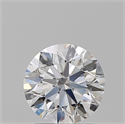 Natural Diamond 1.75 Carats, Round with Excellent Cut, D Color, FL Clarity and Certified by GIA