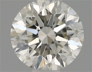 Picture of Natural Diamond 0.50 Carats, Round with Excellent Cut, H Color, VS2 Clarity and Certified by IGI