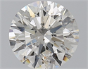 Natural Diamond 1.81 Carats, Round with Excellent Cut, H Color, SI2 Clarity and Certified by GIA