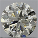 Natural Diamond 0.50 Carats, Round with Very Good Cut, I Color, VS1 Clarity and Certified by GIA