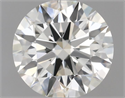 Natural Diamond 0.56 Carats, Round with Excellent Cut, I Color, VS1 Clarity and Certified by IGI