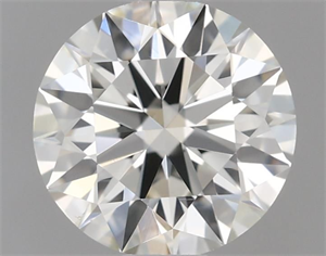 Picture of Natural Diamond 0.56 Carats, Round with Excellent Cut, I Color, VS1 Clarity and Certified by IGI