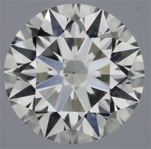 Picture of Natural Diamond 0.44 Carats, Round with Excellent Cut, H Color, SI2 Clarity and Certified by GIA