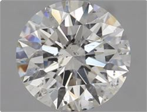 Picture of Natural Diamond 2.02 Carats, Round with Excellent Cut, I Color, SI2 Clarity and Certified by GIA