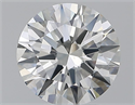 Natural Diamond 2.20 Carats, Round with Excellent Cut, H Color, VS2 Clarity and Certified by GIA