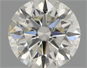 Natural Diamond 0.50 Carats, Round with Excellent Cut, H Color, SI2 Clarity and Certified by IGI