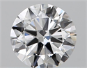 Natural Diamond 0.50 Carats, Round with Very Good Cut, D Color, SI1 Clarity and Certified by GIA