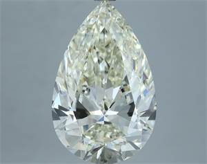 Picture of Natural Diamond 5.03 Carats, Pear with  Cut, J Color, VVS1 Clarity and Certified by IGI