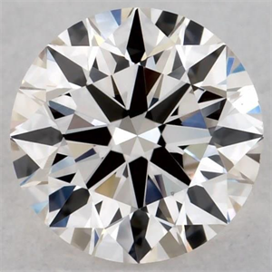 Picture of Natural Diamond 0.40 Carats, Round with Excellent Cut, J Color, VS1 Clarity and Certified by GIA