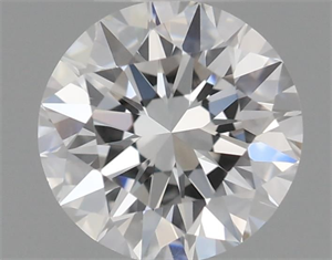 Picture of Natural Diamond 0.40 Carats, Round with Excellent Cut, E Color, VS1 Clarity and Certified by GIA