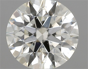 Picture of Natural Diamond 0.60 Carats, Round with Excellent Cut, K Color, SI1 Clarity and Certified by GIA