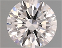 Natural Diamond 0.40 Carats, Round with Excellent Cut, D Color, VVS2 Clarity and Certified by GIA