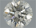 Natural Diamond 0.50 Carats, Round with Excellent Cut, I Color, SI2 Clarity and Certified by IGI