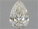 Natural Diamond 1.30 Carats, Pear with  Cut, J Color, SI1 Clarity and Certified by GIA