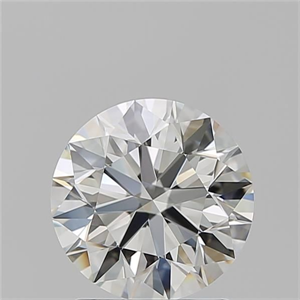 Picture of Natural Diamond 1.80 Carats, Round with Excellent Cut, I Color, VVS1 Clarity and Certified by GIA