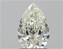 Natural Diamond 1.02 Carats, Pear with  Cut, J Color, VVS2 Clarity and Certified by IGI