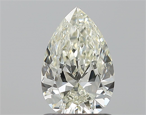 Picture of Natural Diamond 1.02 Carats, Pear with  Cut, J Color, VVS2 Clarity and Certified by IGI