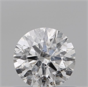 Natural Diamond 0.50 Carats, Round with Excellent Cut, E Color, I1 Clarity and Certified by IGI