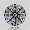 Natural Diamond 0.51 Carats, Round with Excellent Cut, H Color, I1 Clarity and Certified by GIA