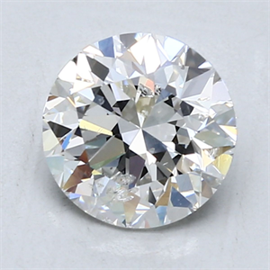 Picture of Natural Diamond 2.00 Carats, Round with Very Good Cut, F Color, I1 Clarity and Certified by GIA