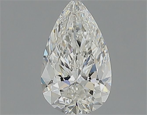 Picture of Natural Diamond 0.50 Carats, Pear with  Cut, H Color, VS2 Clarity and Certified by GIA