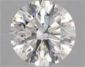 Natural Diamond 4.05 Carats, Round with Excellent Cut, J Color, VS1 Clarity and Certified by GIA