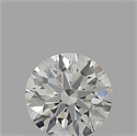 Natural Diamond 0.40 Carats, Round with Excellent Cut, I Color, VS1 Clarity and Certified by GIA