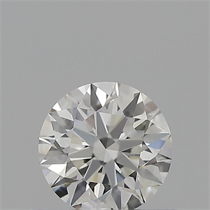 Picture of Natural Diamond 0.40 Carats, Round with Excellent Cut, I Color, VS1 Clarity and Certified by GIA