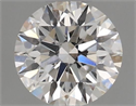 Natural Diamond 0.40 Carats, Round with Excellent Cut, I Color, IF Clarity and Certified by GIA