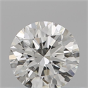 Natural Diamond 0.40 Carats, Round with Excellent Cut, J Color, VVS2 Clarity and Certified by GIA