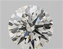 Natural Diamond 0.40 Carats, Round with Excellent Cut, I Color, VS1 Clarity and Certified by GIA