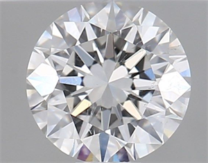 Picture of Natural Diamond 0.45 Carats, Round with Excellent Cut, F Color, SI2 Clarity and Certified by GIA