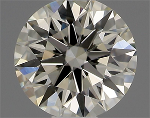 Picture of Natural Diamond 0.42 Carats, Round with Excellent Cut, H Color, VVS2 Clarity and Certified by IGI