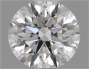 Natural Diamond 0.40 Carats, Round with Excellent Cut, D Color, SI2 Clarity and Certified by GIA