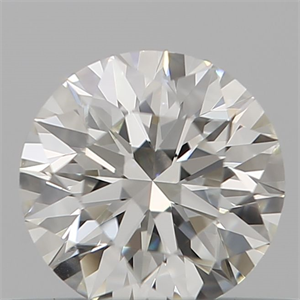 Picture of Natural Diamond 0.40 Carats, Round with Excellent Cut, J Color, VVS2 Clarity and Certified by GIA