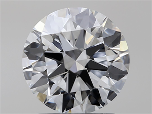 Picture of Natural Diamond 1.50 Carats, Round with Excellent Cut, E Color, VVS1 Clarity and Certified by GIA