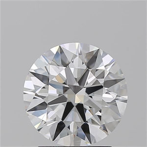 Picture of Natural Diamond 2.02 Carats, Round with Excellent Cut, D Color, VVS1 Clarity and Certified by GIA