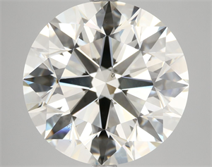 Picture of Natural Diamond 8.41 Carats, Round with Excellent Cut, K Color, SI1 Clarity and Certified by GIA