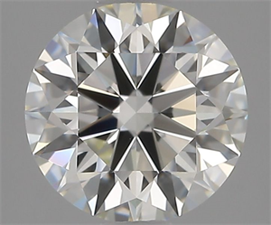 Picture of Natural Diamond 2.01 Carats, Round with Excellent Cut, I Color, VS2 Clarity and Certified by GIA