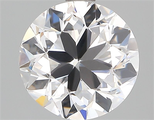 Picture of Natural Diamond 2.02 Carats, Round with Very Good Cut, D Color, IF Clarity and Certified by GIA