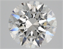 Natural Diamond 1.70 Carats, Round with Excellent Cut, G Color, VVS1 Clarity and Certified by GIA