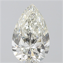 Natural Diamond 2.01 Carats, Pear with  Cut, H Color, SI1 Clarity and Certified by IGI