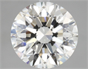 Natural Diamond 3.01 Carats, Round with Excellent Cut, H Color, VS1 Clarity and Certified by GIA