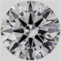 Natural Diamond 2.01 Carats, Round with Excellent Cut, I Color, SI2 Clarity and Certified by GIA