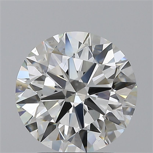 Picture of Natural Diamond 2.70 Carats, Round with Excellent Cut, I Color, SI1 Clarity and Certified by GIA