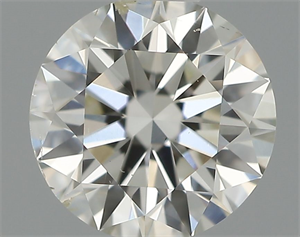 Picture of Natural Diamond 0.50 Carats, Round with Excellent Cut, H Color, SI1 Clarity and Certified by IGI