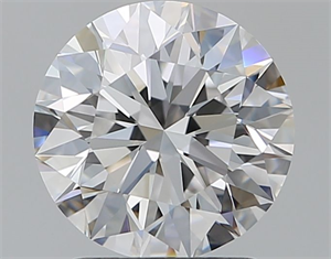 Picture of Natural Diamond 1.73 Carats, Round with Excellent Cut, D Color, VVS1 Clarity and Certified by GIA